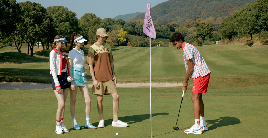 高尔夫时尚品牌Keypote登陆中国，开启“浪漫”绿荫之旅