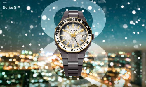 跨区无界,冬行有靠 西铁城Series 8 880新款腕表成商务旅者之选