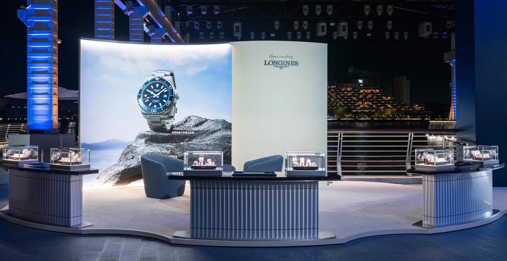 浪琴表于上海盛大发布全新康卡斯潜水系列