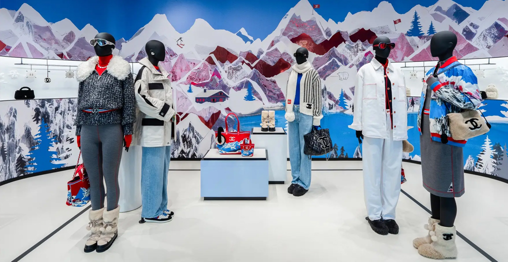 CHANEL COCO NEIGE 2026系列上海限时精品店启幕